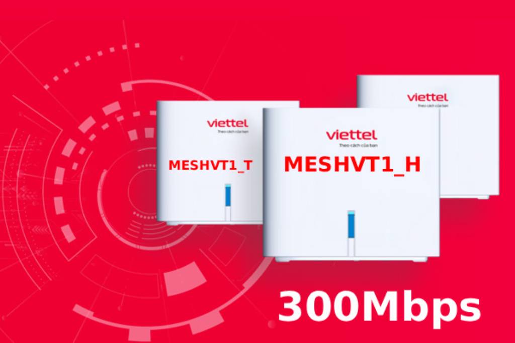 Gói cước meshvt1_T và Meshvt_h Tốc độ 300Mbps, gói cước áp dụng cho ngoại thành - Nội Thành