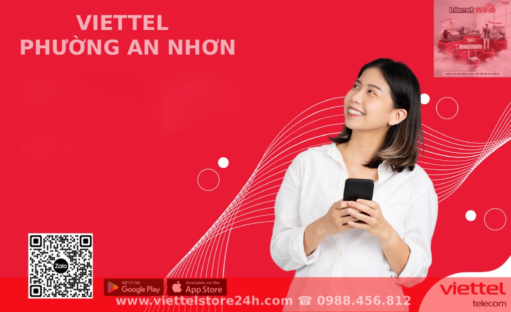 Viettel Phường An Nhơn cung cấp về dịch vụ lắp đặt wifi và truyền hình số 360